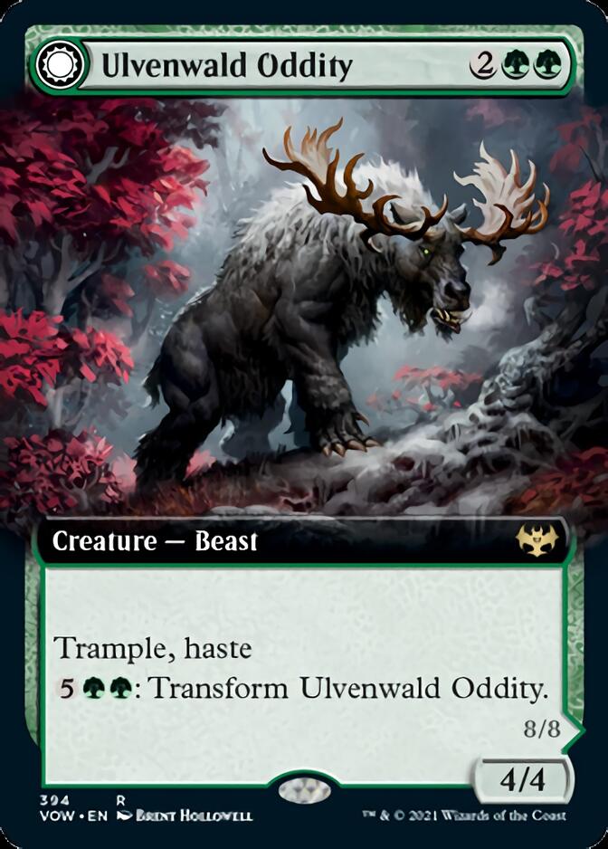 Ulvenwald Oddity // Ulvenwald Behemoth (Extended) [Innistrad: Crimson Vow] | Tacoma Games