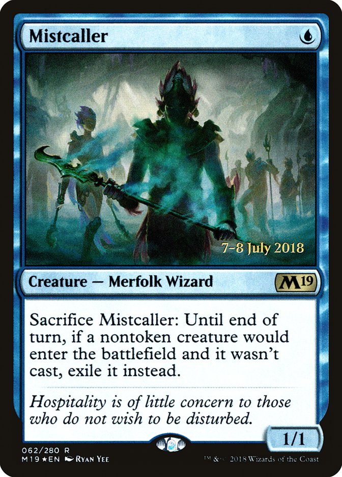 Mistcaller  [Core Set 2019 Prerelease Promos] | Tacoma Games