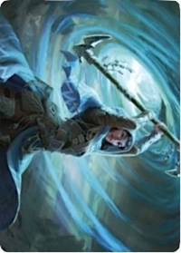Sea Gate Stormcaller Art Card [Zendikar Rising Art Series] | Tacoma Games