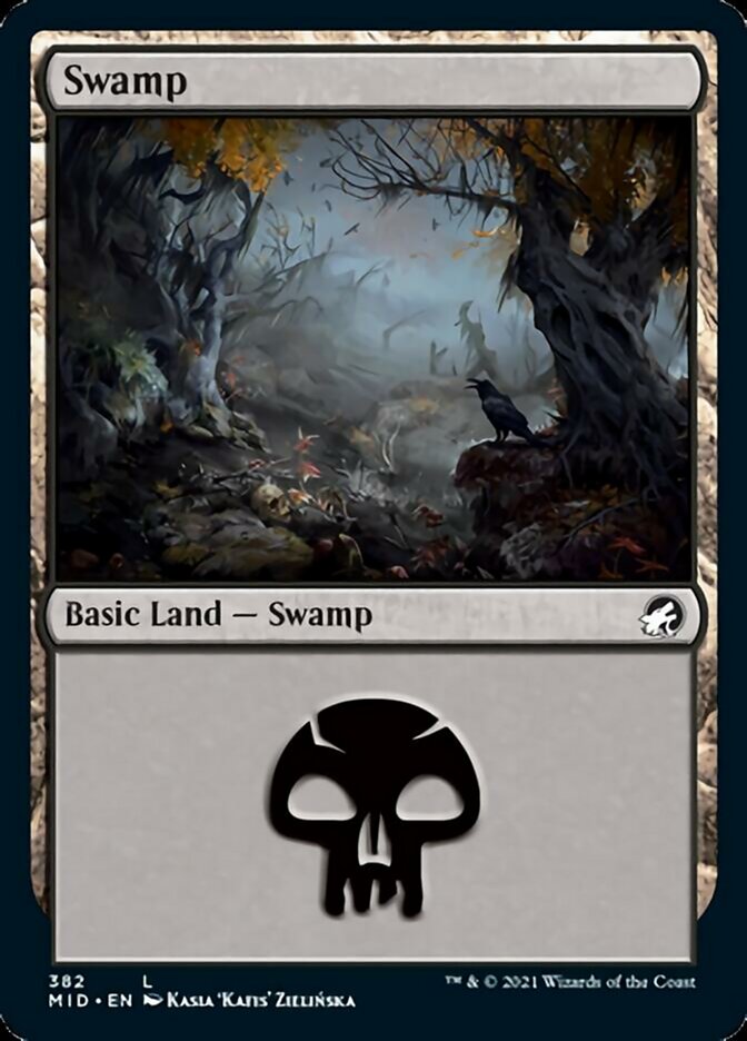 Swamp (382) [Innistrad: Midnight Hunt] | Tacoma Games