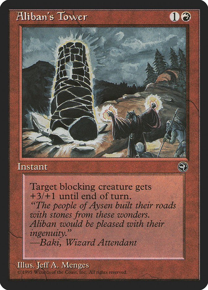 Aliban's Tower (Baki Flavor Text) [Homelands] | Tacoma Games