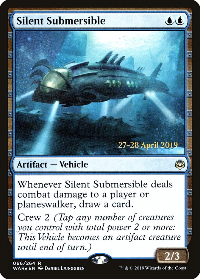 Silent Submersible  [War of the Spark Prerelease Promos] | Tacoma Games