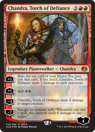 Chandra, Torch of Defiance (SDCC 2018 EXCLUSIVE) [San Diego Comic-Con 2018] | Tacoma Games