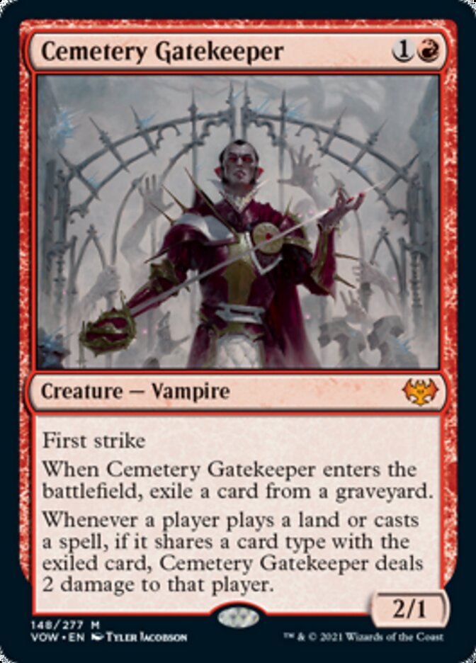 Cemetery Gatekeeper [Innistrad: Crimson Vow] | Tacoma Games