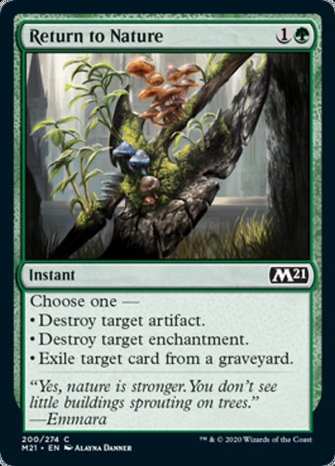 Return to Nature [Core Set 2021] | Tacoma Games