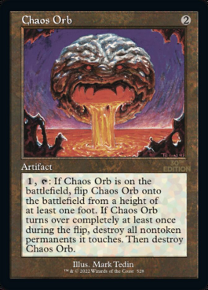 Chaos Orb (Retro) [30th Anniversary Edition] | Tacoma Games