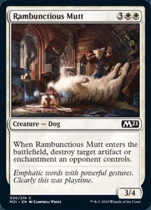 Rambunctious Mutt [Core Set 2021] | Tacoma Games