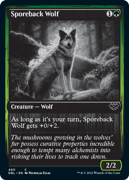 Sporeback Wolf [Innistrad: Double Feature] | Tacoma Games