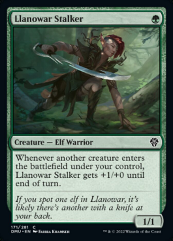 Llanowar Stalker [Dominaria United] | Tacoma Games