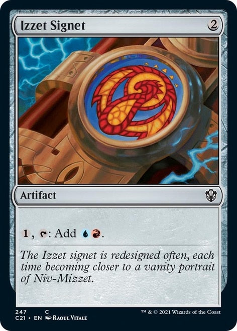 Izzet Signet [Commander 2021] | Tacoma Games