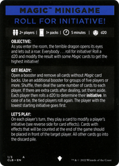 Roll for Initiative! (Magic Minigame) [Commander Legends: Battle for Baldur's Gate Minigame] | Tacoma Games