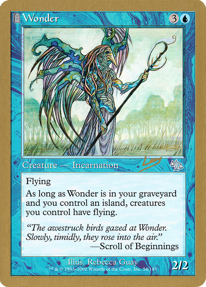 Wonder (Raphael Levy) [World Championship Decks 2002] | Tacoma Games