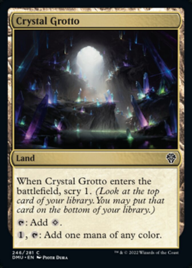 Crystal Grotto [Dominaria United] | Tacoma Games