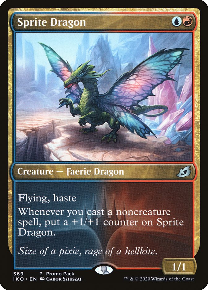 Sprite Dragon (Promo Pack) [Ikoria: Lair of Behemoths Promos] | Tacoma Games