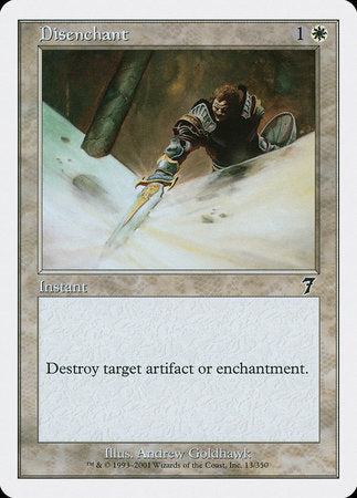 Disenchant [Seventh Edition] | Tacoma Games