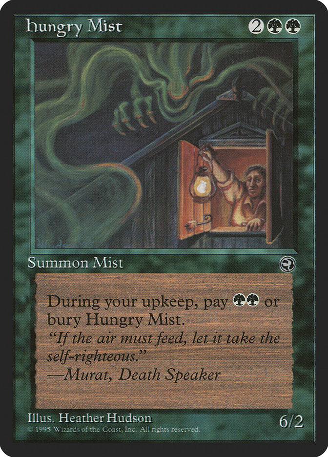 Hungry Mist (Murat Flavor Text) [Homelands] | Tacoma Games