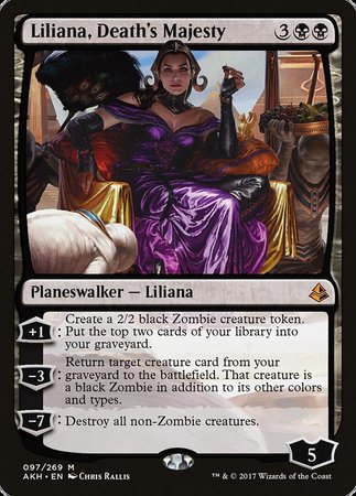 Liliana, Death's Majesty [Amonkhet] | Tacoma Games