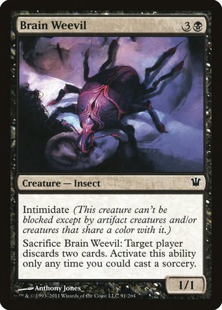 Brain Weevil [Innistrad] | Tacoma Games