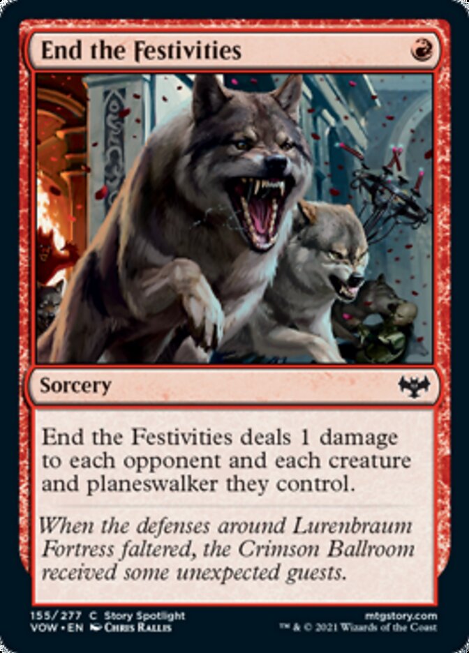 End the Festivities [Innistrad: Crimson Vow] | Tacoma Games