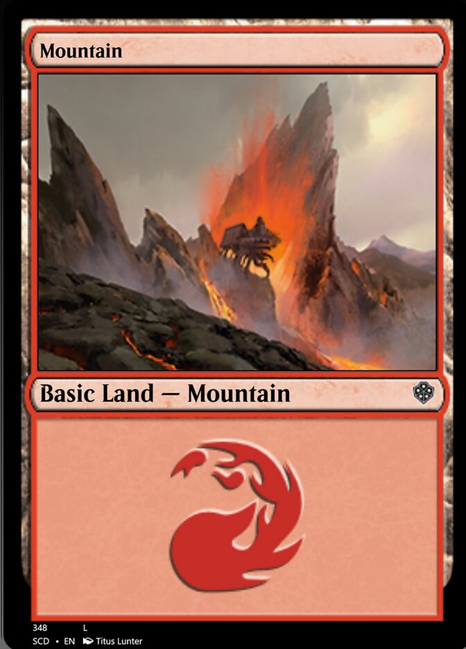 Mountain (348) [Starter Commander Decks] | Tacoma Games