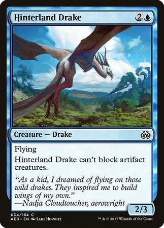 Hinterland Drake [Aether Revolt] | Tacoma Games