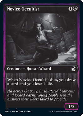 Novice Occultist [Innistrad: Double Feature] | Tacoma Games