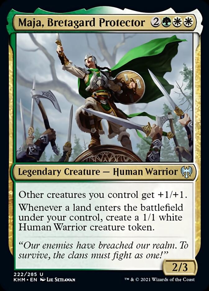 Maja, Bretagard Protector [Kaldheim] | Tacoma Games