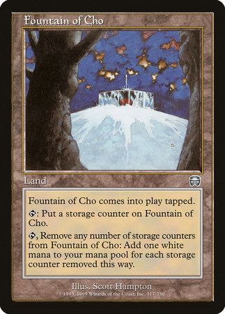 Fountain of Cho [Mercadian Masques] | Tacoma Games