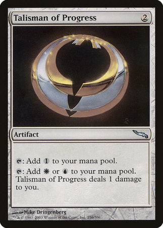 Talisman of Progress [Mirrodin] | Tacoma Games