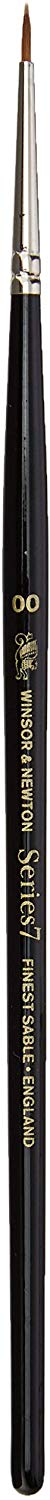 Winsor & Newton Series 7 Kolinsky Sable Watercolor Brush - Round #00 | Tacoma Games