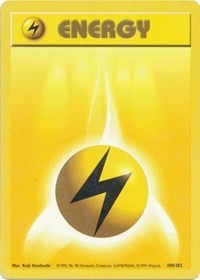 Lightning Energy (100) [Base Set] | Tacoma Games