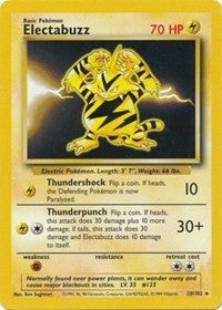 Electabuzz (20) [Base Set] | Tacoma Games