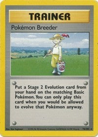 Pokemon Breeder (76) [Base Set] | Tacoma Games