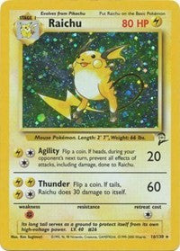 Raichu (16) [Base Set 2] | Tacoma Games