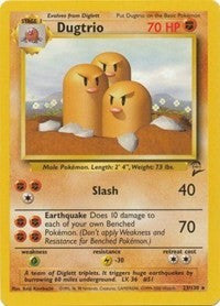 Dugtrio (23) [Base Set 2] | Tacoma Games