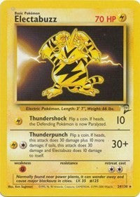 Electabuzz (24) [Base Set 2] | Tacoma Games