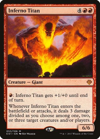 Inferno Titan [Archenemy: Nicol Bolas] | Tacoma Games