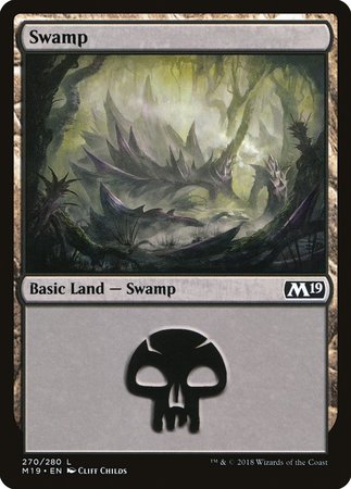 Swamp (270) [Core Set 2019] | Tacoma Games