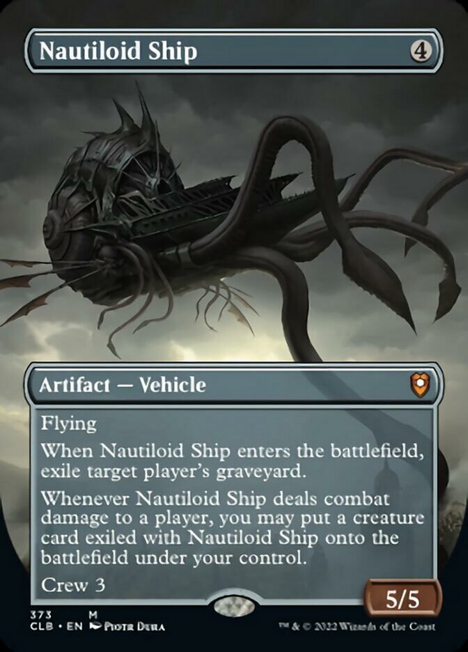 Nautiloid Ship (Borderless Alternate Art) [Commander Legends: Battle for Baldur's Gate] | Tacoma Games