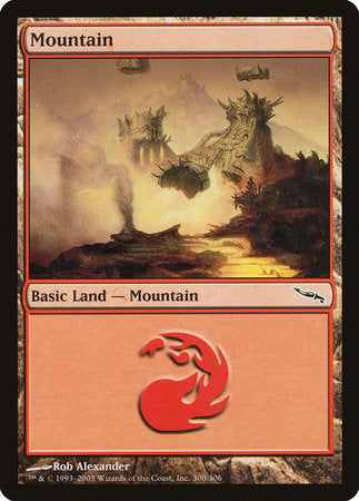 Mountain (300) [Mirrodin] | Tacoma Games