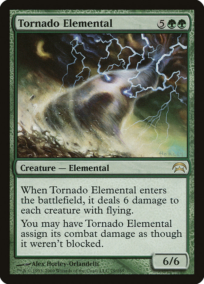 Tornado Elemental [Planechase] | Tacoma Games