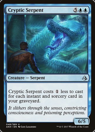 Cryptic Serpent [Amonkhet] | Tacoma Games