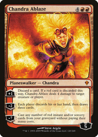 Chandra Ablaze [Zendikar] | Tacoma Games