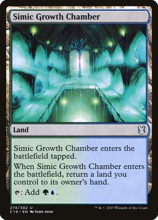 Simic Growth Chamber [Commander 2019] | Tacoma Games