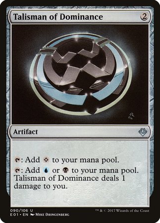 Talisman of Dominance [Archenemy: Nicol Bolas] | Tacoma Games