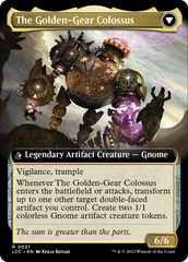 Tetzin, Gnome Champion // The Golden-Gear Colossus (Extended Art) [The Lost Caverns of Ixalan Commander] | Tacoma Games