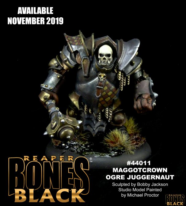 Bones Black: Maggotcrown Ogre Juggernaut | Tacoma Games