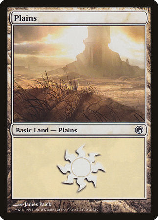 Plains (231) [Scars of Mirrodin] | Tacoma Games