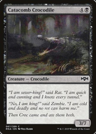 Catacomb Crocodile [Ravnica Allegiance] | Tacoma Games