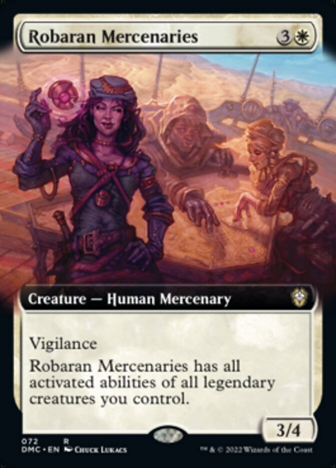 Robaran Mercenaries (Extended Art) [Dominaria United Commander] | Tacoma Games